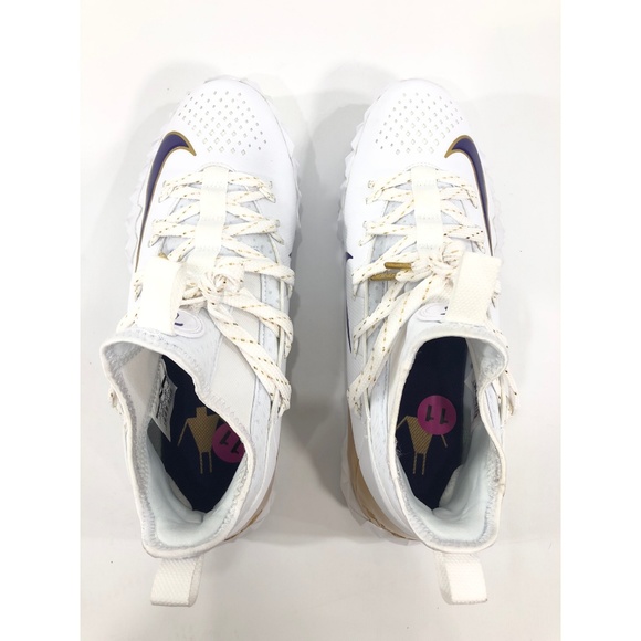 Nike Alpha Huarache 6 Elite Turf LAX LE Lacrosse - Picture 5 of 8